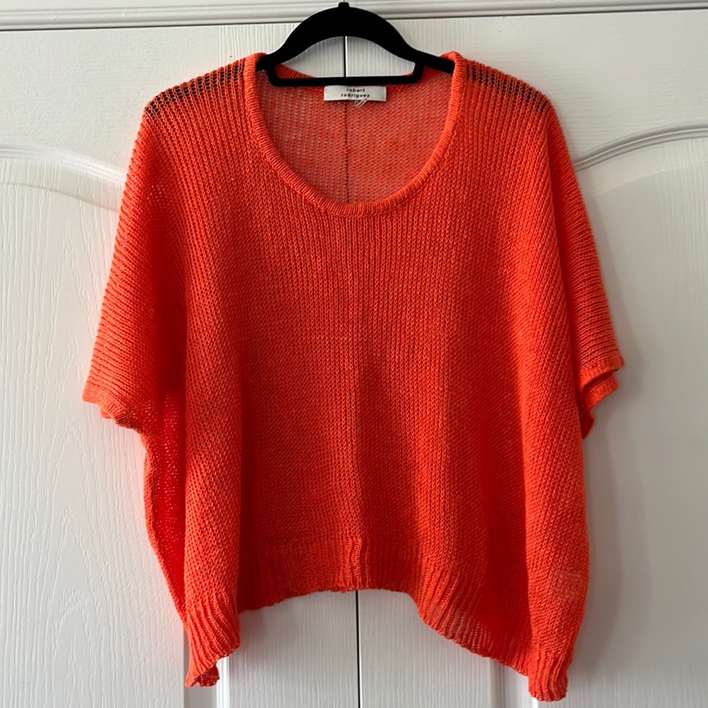 EUC Robert Rodrigues linen sweater